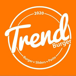 TREND BURGER 2020 BURGER SLIDERS PASTA logo