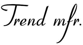 TREND MFR. logo