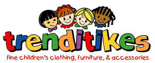 TRENDITIKES FINE CHILDREN'S CLOTHING, FURNITURE, & ACCESSORIES logo