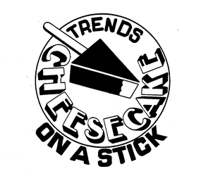 TRENDS CHEESECAKE ON A STICK logo
