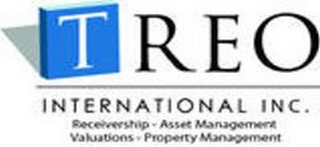 TREO INTERNATIONAL, INC. RECEIVERSHIP - ASSET MANAGEMENT VALUATIONS - PROPERTY MANAGEMENT logo