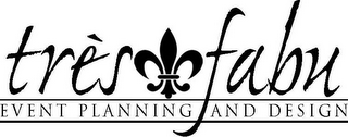 TRES FABU EVENT PLANNING AND DESIGN logo