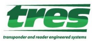 TRES TRANSPONDER AND READER ENGINEERED SYSTEMS logo