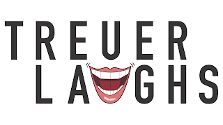 TREUER LAUGHS logo