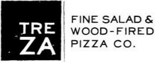 TREZA FINE SALAD & WOOD-FIRED PIZZA CO. logo