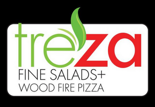 TRE'ZA FINE SALADS + WOOD FIRE PIZZA logo
