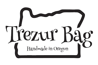 TREZUR BAG HANDMADE IN OREGON logo