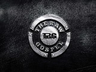 TRG THE RAW GOSPEL logo