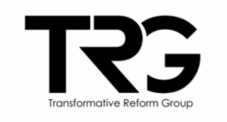 TRG TRANSFORMATIVE REFORM GROUP logo