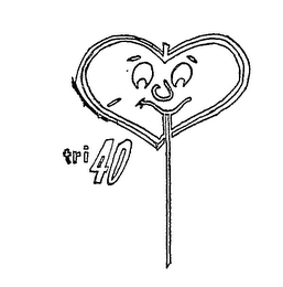 TRI 40 logo