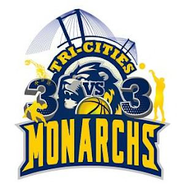TRI CITIES MONARCHS 3VS3 logo