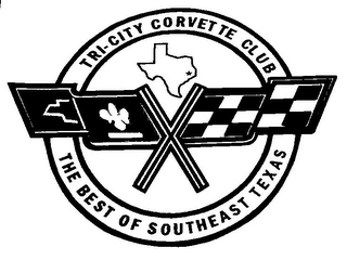 TRI-CITY CORVETTE CLUB THE BEST OF SOUTHEAST TEXAS logo