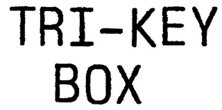 TRI-KEY BOX logo