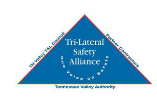 TRI-LATERAL SAFE ALLIANCE ONE VOICE ON SAFETY TN VALLEY T&L COUNCIL PARNTNER CONTRACTORS TENNESSEE VALLEY AUTHORITY logo