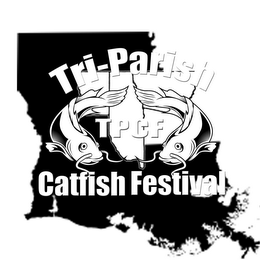 TRI-PARISH TPCF CATFISH FESTIVAL logo