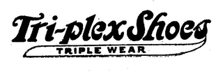 TRI-PLEX SHOES TRIPLE WEAR logo