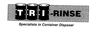 TRI-RINSE SPECIALISTS IN CONTAINER DISPOSAL logo