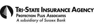 TRI-STATE INSURANCE AGENCY PROTECTION PLUS ASSOCIATES A SUBSIDIARY OF SUSSEX BANK logo