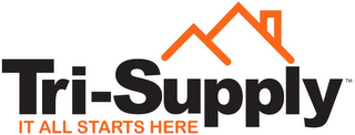 TRI-SUPPLY IT ALL STARTS HERE logo