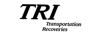 TRI TRANSPORTATION RECOVERIES logo