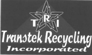 TRI TRANSTEK RECYCLING INCORPORATED logo