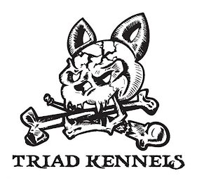 TRIAD KENNELS logo