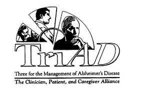 TRIAD THREE FOR THE MANAGEMENT OF ALZHEIMER'S DISEASE THE CLINICIAN, PATIENT, AND CAREGIVER ALLIANCE logo