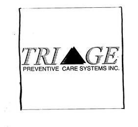 TRIAGE PREVENTIVE CARE SYSTEMS INC. logo