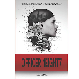 TRIALS AND TRIBULATIONS OF AN UNDERCOVER COP SAN FRANCISCO POLICE 187 OFFICER 1EIGHT7 PAUL LOZADA EMERGENCY logo
