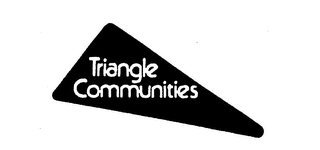 TRIANGLE COMMUNITIES logo