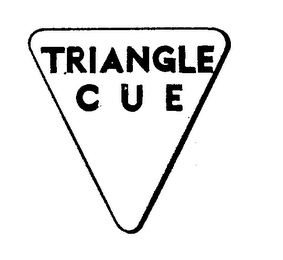 TRIANGLE CUE logo