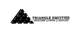 TRIANGLE EQUITIES DEVELOPER OWNER MANAGER logo