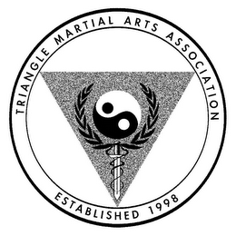TRIANGLE MARTIAL ARTS ASSOCIATION ESTABLISHED 1998 logo