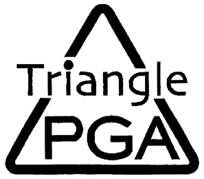 TRIANGLE PGA logo