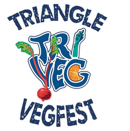 TRIANGLE TRI VEG VEGFEST logo