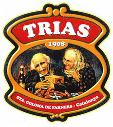 TRIAS 1908 STA. COLOMA DE FARNERS - CATALUNYA logo