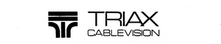 TRIAX CABLEVISION logo