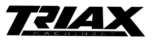 TRIAX MACHINERY logo