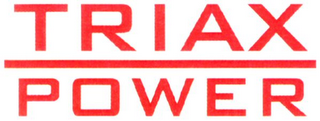 TRIAX POWER logo