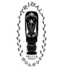 TRIBAL BOARDS VENICE CA TRIBALBOARDS.COM logo