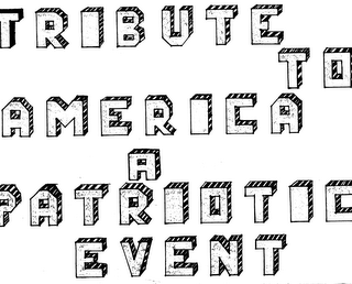 TRIBUTE TO AMERICA A PATRIOTIC EVENT logo
