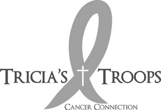 TRICIA'S TROOPS CANCER CONNECTION logo