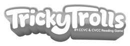 TRICKYTROLLS #1 CCVC & CVCC READING GAME logo