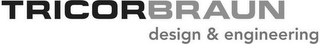 TRICORBRAUN DESIGN & ENGINEERING logo