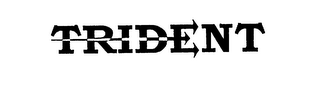 TRIDENT logo