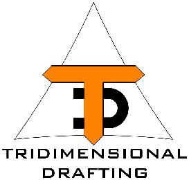 TRIDIMENSIONAL DRAFTING TD logo