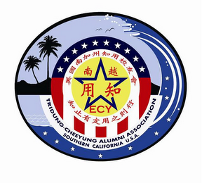 TRIDUNG-CHEEYUNG ALUMNI ASSOCIATION SOUTHERN CALIFORNIA. U.S.A. ECY logo