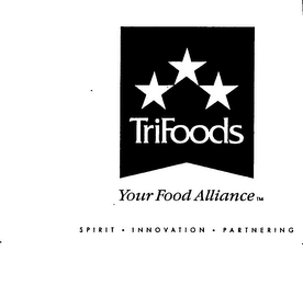 TRIFOODS YOUR FOOD ALLIANCE SPIRIT INNOVATION PARTNERING logo