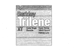 TRILENE BERKLEY XT EXTRA TOUGH DURABLE SUPER STRONG WORLD RECORD FISHING LINE logo