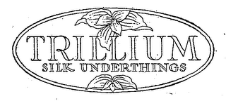 TRILLIUM SILK UNDERTHINGS logo